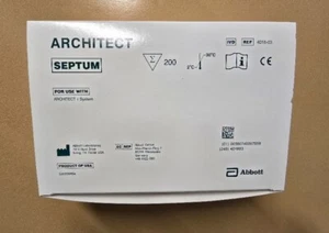 04D18-03: Karton mit neuen/unbenutzten 200 Abbott Architect Septum Caps - Bild 1 von 2