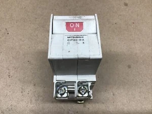 Mitsubishi CP30-BA 1A Circuit Protector 2 Pole 17134 250VAC/125VDC #27I31*AD - Picture 1 of 3