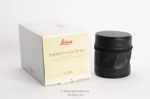 Leica 19mm f2.8 Elmarit-R 11258 Ver. II BOX & CASE only - Picture 1 of 4