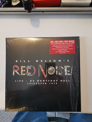 Bill Nelson's Red Noise Live 2x10" red vinyl RSD 2023 BE Bop Deluxe. NEW - Image 1 of 4
