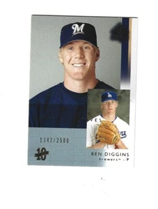 2003 SP Authentic #114 Ben Diggins RA /2500 MILWAUKEE BREWERS - Picture 1 of 1