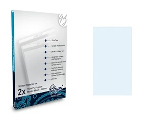 Bruni 2x Screen Protector voor Think PC Progretti Monitor 86mm x 153mm - Afbeelding 1 van 3