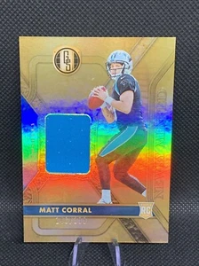 2022 Gold Standard Matt Corral Newly Minted Rookie Jersey RC #ed /399 Panthers - Picture 1 of 2