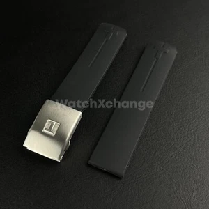 For T-TOUCH Watch TISSOT 20mm Rubber Z353 Strap Band Clasp Buckle Black - Picture 1 of 5