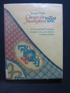 Susan Witt's Classics for Needlepoint. [Hardcover 1981] Susan Witt - Picture 1 of 11