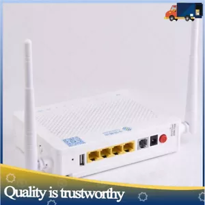 4*GE+1*Phone+2.4G&5G WiFi+2*USB English ZTE F673AV9a GPON ONU ONT FTTH Terminal - Picture 1 of 8