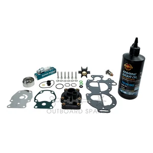 Evinrude Johnson Annual Service Kit with Oils for 20, 25, 30hp 2 Stroke Outboard - Picture 1 of 1