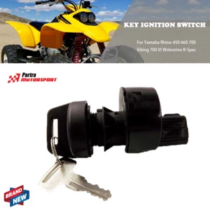 KEY IGNITION SWITCH For YAMAHA Rhino 450 660 700 Viking 700 VI Wolverine R-Spec - Bild 1 von 6