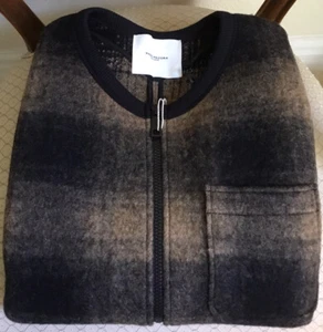 PAOLO PECORA MENS $ 795 BLACK WOOL BLEND VEST SZ. 52 NEW W. TAG ITALY ๐ฎ๐น - Picture 1 of 23