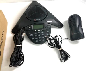 Polycom SoundStation 2 Full Duplex Conference Phone 2200-16000-001 - Picture 1 of 4