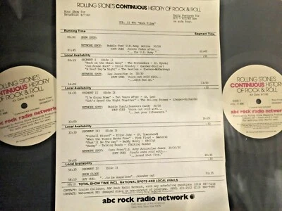 RADIO SHOW:8/7/83 ROLLING STONE ROCK FILMS: TALKING HEADS, PRETENDERS,PINK FLOYD - Image 1 of 2