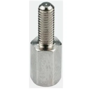 10x Richco Threaded Standoff, M3xM3 Thread 15mm Body, Steel Male/Female 8mm Stud - Picture 1 of 1