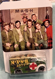 Hot Wheels Dairy Delivery U.S. Army MASH 4077 Hot Model It’s A Custom Real Rider - Picture 1 of 16