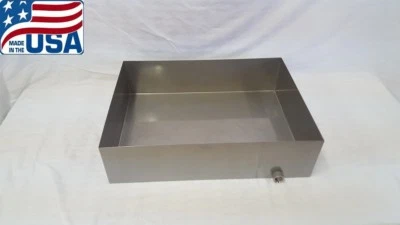 SILVER CREEK MAPLE EQUIPMENT Maple Syrup Boiling Pan 18x24x6 Stainless Steel Sap evaporator tig 18 ga **USA**