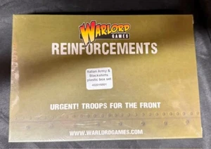 Warlord Games Bolt Action Italian Army & Black Shirts Reinforcements WWII - Picture 1 of 4