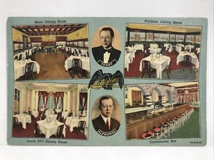 Postal de comedor y bar L'AIGLON FRENCH RESTAURANT 1940 Teddy & Alphonse - Imagen 1 de 2