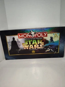 Monopoly Star Wars Classic Trilogy Edition 1997 Complete Board Game Pewter Pcs - Picture 1 of 4