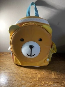Puku Pals Premium Backpack Teddy Bear, Leather, Oversized Zipper - Picture 1 of 21