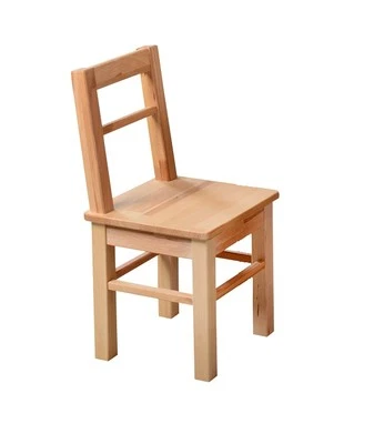 Kinderstuhl Beistellstuhl Dekostuhl Kernbuche massiv holz 1199-2 - Bild 1 von 3