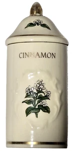 Vintage Cinnamon Lenox Spice Garden 1992 Fine Porcelain Gewürzdose passender Deckel - Bild 1 von 5