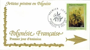 1992.Papeete-Fdc Enveloppe 1°Jour**Symphonie-Uschi"Art-Polynésie-Timbre-Yv423 - Imagen 1 de 1