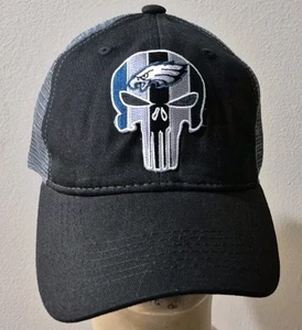 Philadelphia Eagles Punisher Mütze Washed Truckermütze schwarz & grau Netzmütze/Cap - Bild 1 von 19
