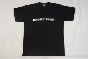 Agnostic Front Logo New York Hardcore t shirt new unworn outlet purchased band - Picture 1 of 4