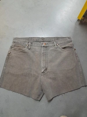 Wrangler Marrón Cintura Alta Denim Jorts - Imagen 1 de 3