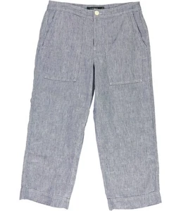 Ralph Lauren Womens Chambray Casual Wide Leg Pants - Picture 1 of 5