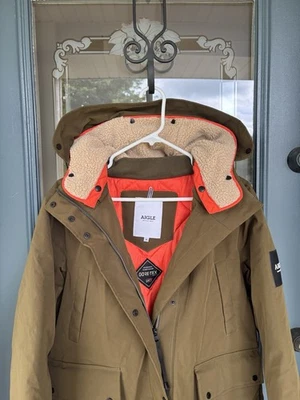 Parka Aigle Caqui - Elegante Chaqueta de Invierno, Talla 36 Internacional Foto 1 de 4