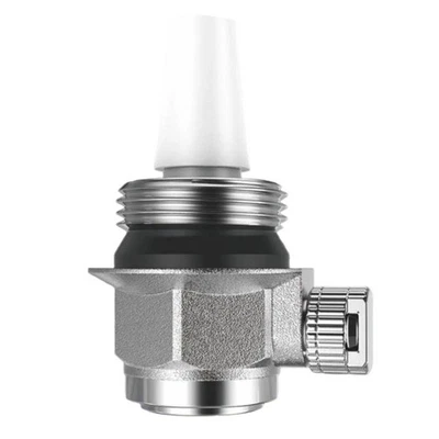 Автоматический латунный выпускной клапан с внешней резьбой для систем отопления и охлаждения - Изображение 1 из 4