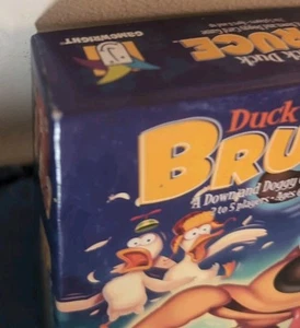 Juego de Cartas Duck Duck Bruce Gamewright 2007 Fuera de Impresión COMPLETO Estrategia GRATIS SH - Imagen 1 de 10