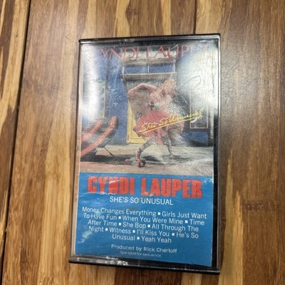 She's So Unusual By Cyndi Lauper Cassette Tape - 1983 - Image 1 of 4