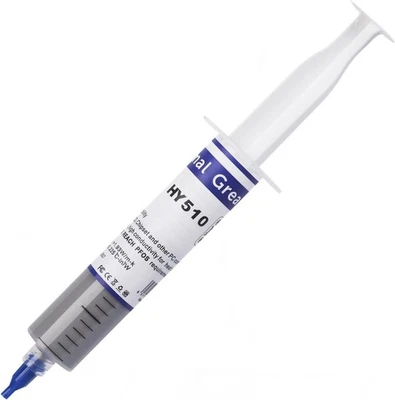 Pâte thermique processeur gris 30 gr PC CPU ordinateur Xbox PS4 seringue HY510 - Photo 1/4