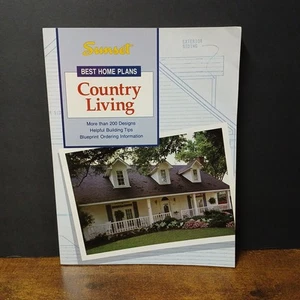 Best Home Plans COUNTRY LIVING, 200+ Designs, Sunset Publishing - Picture 1 of 6