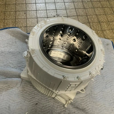 LG Washer Outer Tub and Basket Assembly AJQ74873819 - Image 1 of 4