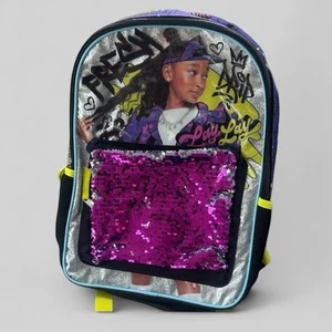 Nickelodeon New That girl Lay Lay fresh girls backpack magic sequin 2022 funky - Picture 1 of 11