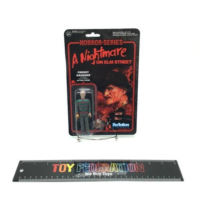 Funko ReAction Nightmare on Elm Street FREDDY KRUEGER 3 3/4 Action Figure - Image 1 of 4