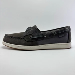 SPERRY “Coastfish 2 Eye Chetta Gray Boat Shoes Womens Size 6.5 - Picture 1 of 12