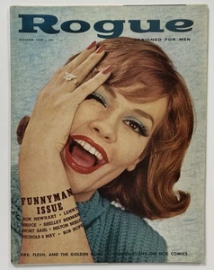 ROGUE Men's Magazine (Dec 1960) LENNY BRUCE Bunny Yeager Wenzel Pinup Girlie VG+ - Picture 1 of 13