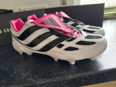 adidas Predator Precision FG - Weiß/Schwarz/Pink 44 2/3 - Bild 1 von 4