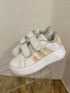 Adidas Grand Court 2.0 CFI Burbuja Cómodas Blancas Para Niños Tenis Zapatos 7 - Imagen 1 de 10