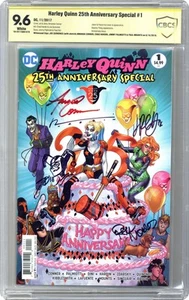 Harley Quinn 25th Anniversary Special 1A Conner CBCS 9.6 SS 2017 - Picture 1 of 1