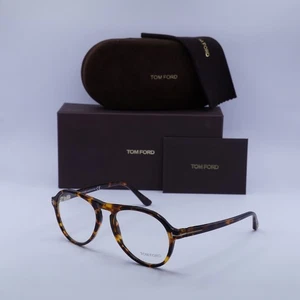 Occhiali da vista Tom Ford FT5413 052 Avana 53mm nuovi autentici - Foto 1 di 6