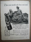 1937 VTG Orig Magazine Ad HIRES Root Beer Soda Open Your Mouth Close Your Eyes