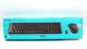 Logitech MK220, Kabelloses Set mit Tastatur und Maus, Spanisches QWERTY-Layout - Bild 1 von 7