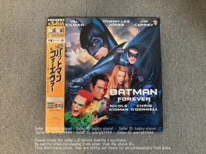 Batman Forever - Laser Disc - OBI JAPAN LD Movie 2discs - Picture 1 of 5