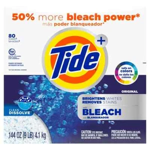 Tide Original Plus Bleach Powder Laundry Detergent - 144oz (PGC84998) - Picture 1 of 5