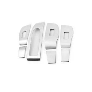 For Mazda CX-30 CX30 2020-24 Silver Steel Window Lift Panel Switch Cover Trim 7X - Imagen 1 de 7