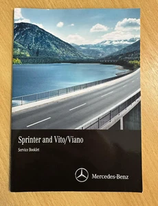 GENUINE MERCEDES SERVICE BOOKLET VITO SPRINTER VIANO V-CLASS VANEO SPORT X - Picture 1 of 12
